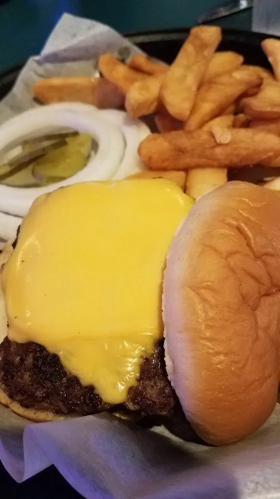 Cheeseburger and Fries